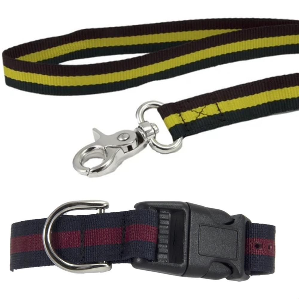 Regimental Dog Lead, Regimental Dog Collar, Regimental Pet, Regimental Pet Accessories