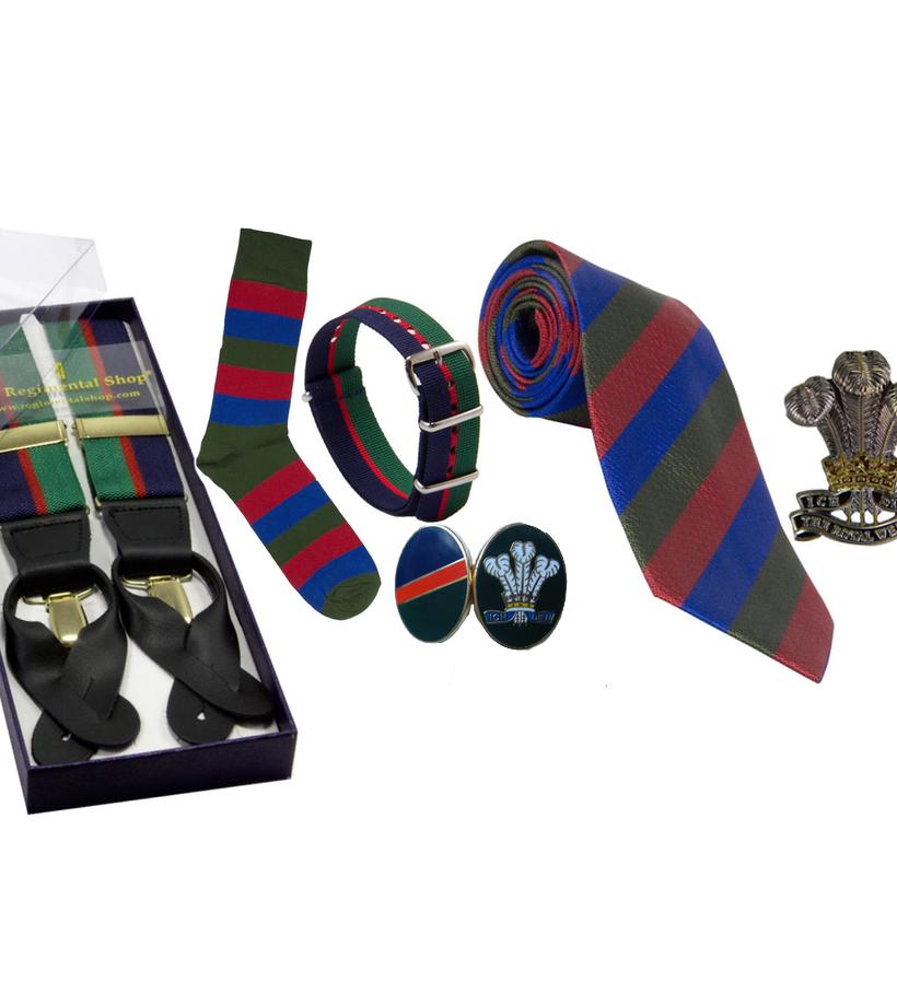 Official Merchandise for The Royal Welsh, The Royal Welsh Tie, The The Royal Welsh Watch Strap, The Royal Welsh Socks, The Royal Welsh Cufflinks, The Royal Welsh Shop 