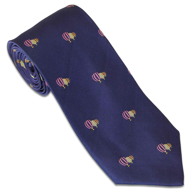 Hot Air Balloons Tie (Silk) Tie, Silk, Woven The Regimental Shop Blue/Pink one size fits all 