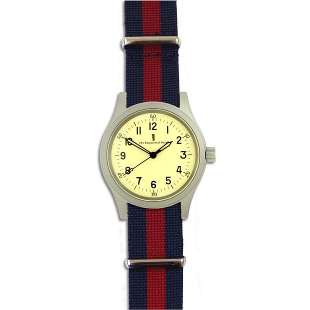 Household Division (The Guards) M120 Watch M120 Watch The Regimental Shop Silver/Yellow/Blue/Red/Blue  