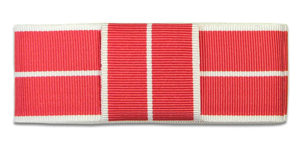 Member of the Order of the British Empire (MBE) ribbon for any civilian brimmed hat Ribbon for hat The Regimental Shop Pink/White  