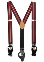 Prince of Wales's Own Regiment of Yorkshire Braces Braces The Regimental Shop Black/Maroon/Yellow one size fits all 