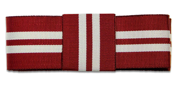 Queen's Royal Lancers Regiment Ribbon for any brimmed hat Ribbon for hat The Regimental Shop 75cm (30") with Loop Red/Silver 