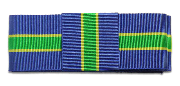 Queen's Royal Hussars (QRH) Ribbon for any brimmed hat Ribbon for hat The Regimental Shop 75cm (please contact for other lengths) Blue/Yellow/Green 