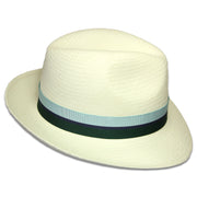 Royal Corps of Signals Panama Hat Panama Hat The Regimental Shop 6 7/8" (56) Blue/Green 