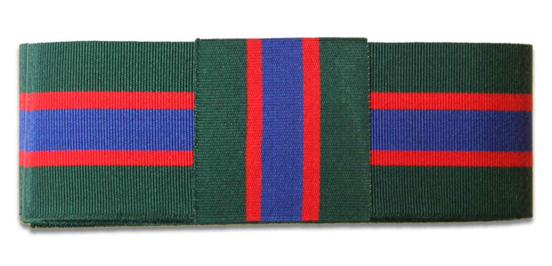 Royal Irish Regiment Ribbon for any brimmed hat Ribbon for hat The Regimental Shop 75cm (30") with Loop Green/Red/Blue 