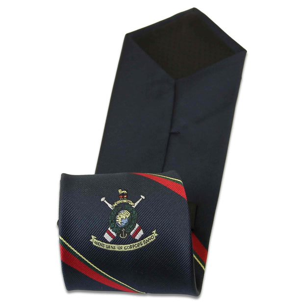 Royal Marines Physical Training Instructor Tie (Polyester) Tie, Polyester The Regimental Shop Navy Blue/Red/Green/Yellow one size fits all 