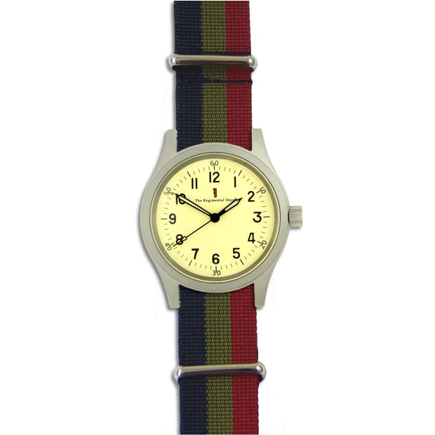 Royal Scots M120 Watch M120 Watch The Regimental Shop Silver/Yellow/Blue/Green/Red  