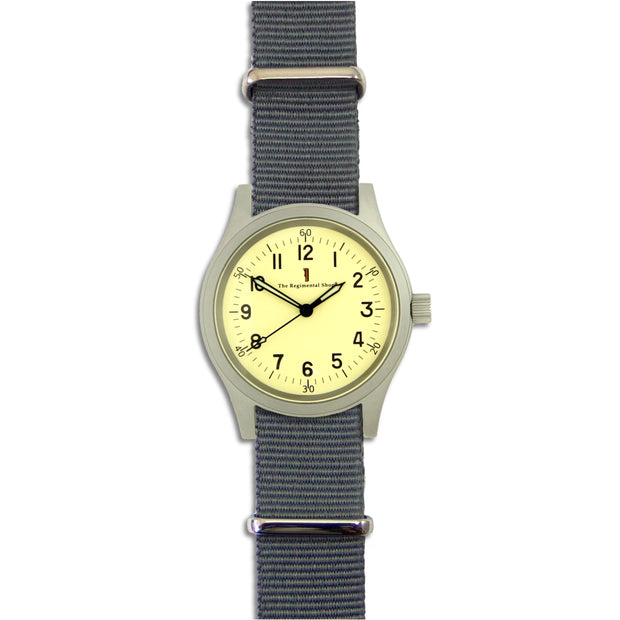 M120 Watch with Silver Strap M120 Watch The Regimental Shop Silver/Yellow  