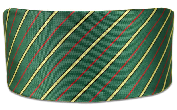 South Staffordshire Regiment Polyester Cummerbund Cummerbund, polyester The Regimental Shop Green/Red/Black/Buff one size fits all 