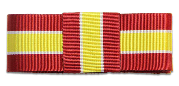The Royal Lancers Ribbon for any brimmed hat Ribbon for hat The Regimental Shop 75cm (30") with Loop Red/Yellow/White 