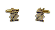 13th/18th Royal Hussars T-Bar Cufflinks Cufflinks, T-bar The Regimental Shop   