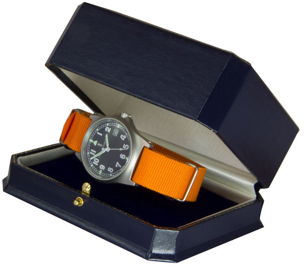 G10 Military Watch with Orange Watch Strap G10 Watch The Regimental Shop   
