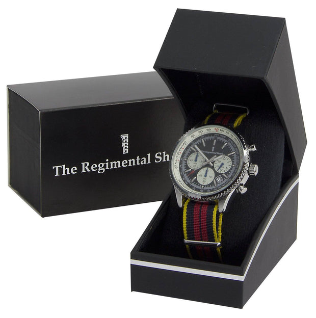 Royal Logistic Corps Military Chronograph Watch Chronograph The Regimental Shop   