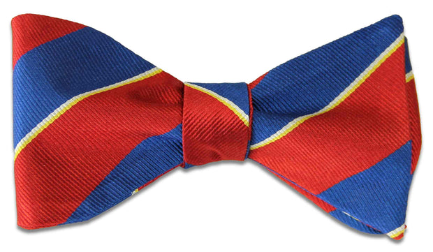 18 Battery Royal Artillery Silk (Self Tie) Bow Tie Bowtie, Silk The Regimental Shop Blue/Red one size fits all 
