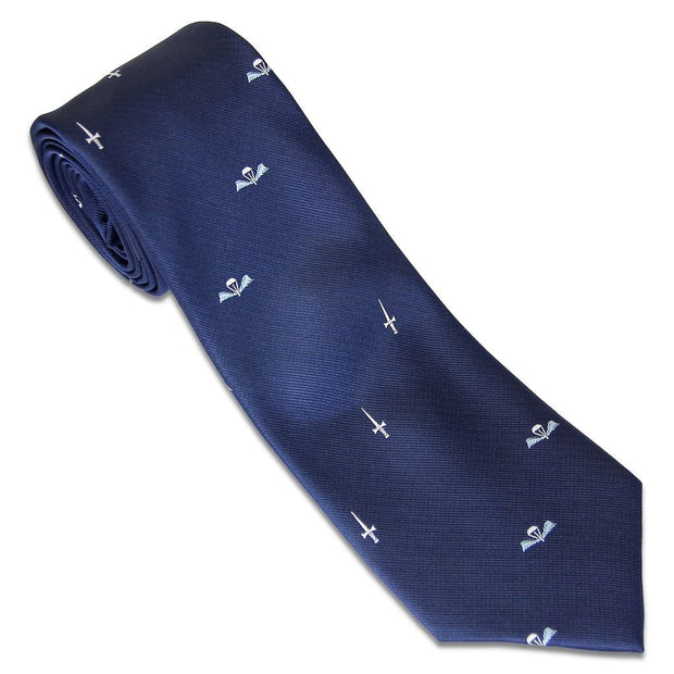 29 Commando Para Tie (Polyester) Tie, Polyester The Regimental Shop Blue/White one size fits all 