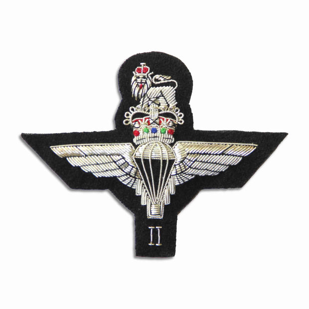 2 Parachute Regiment Blazer Badge Blazer badge The Regimental Shop Black/Silver One size fits all 
