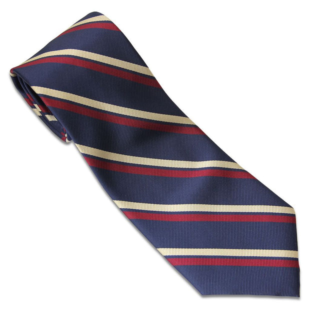 2nd Battalion Royal Anglian Regiment (Poachers) Tie (Polyester) Tie, Polyester The Regimental Shop Blue/Maroon/Buff one size fits all 