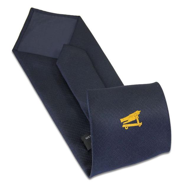 32 Regiment Royal Artillery Tie (Polyester) Tie, Polyester The Regimental Shop Blue one size fits all 