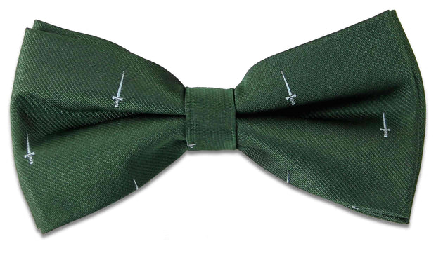 40 Commando Polyester (Pretied) Bow Tie Bowtie, Polyester The Regimental Shop Green/Blue one size fits all 