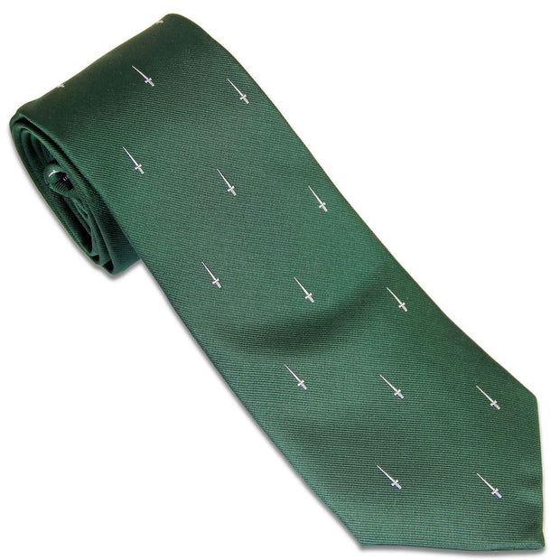 42 Commando Tie (Silk) Tie, Silk, Woven The Regimental Shop Green/White one size fits all 