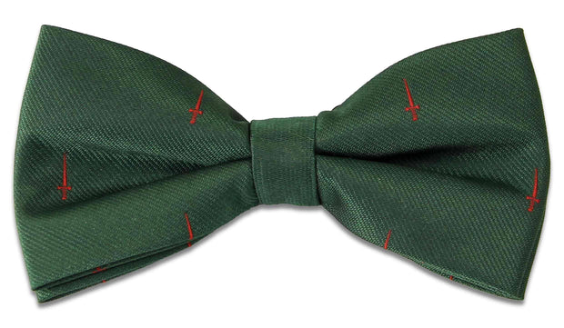 45 Commando Polyester (Pretied) Bow Tie Bowtie, Polyester The Regimental Shop Green/Red one size fits all 