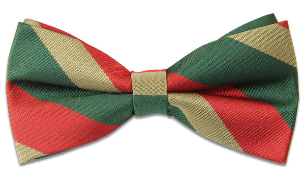 5th Royal Inniskilling Dragoon Guards Poly (Pretied) Bow Tie Bowtie, Polyester The Regimental Shop Green/Red/Gold one size fits all 
