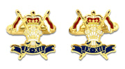 9th/12th Royal Lancers Cufflinks Cufflinks, T-bar The Regimental Shop Gold/Red/White/Blue one size fits all 