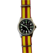 9th/12th Royal Lancers G10 Military Watch G10 Watch The Regimental Shop Red/Yellow one size fits all 