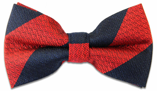 Adjutant General's Corps Silk Non Crease (Pre-tied) Bow Tie Bowtie, Silk The Regimental Shop Red/Blue one size fits all 