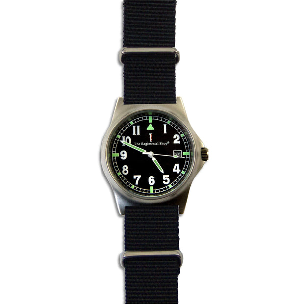 G10 Military Watch with Black Strap G10 Watch The Regimental Shop Black one size fits all 