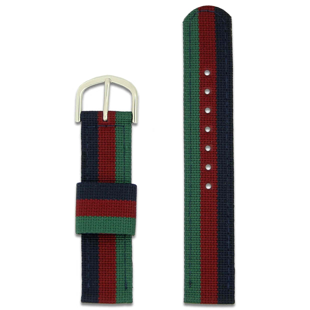 Black Watch Two Piece Watch Strap Two Piece Watch Strap The Regimental Shop Blue/Maroon/Green one size fits all 