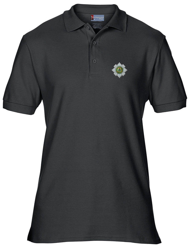 Scots Guards Regimental Polo Shirt Clothing - Polo Shirt The Regimental Shop 36" (S) Black 