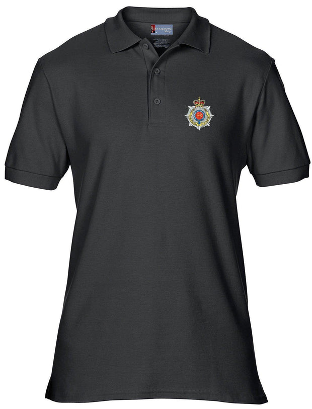 Royal Corps of Transport Regimental Polo Shirt Clothing - Polo Shirt The Regimental Shop 36" (S) Black 