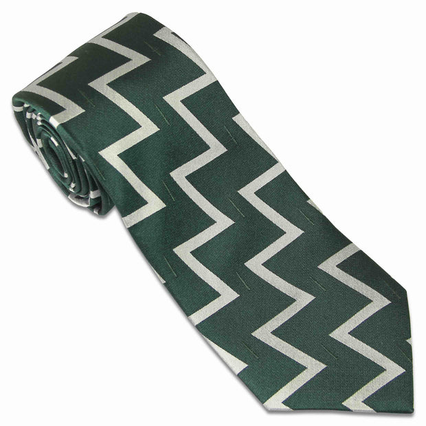 Commando Helicopter Force (CHF) 'Junglies' Tie (Silk) Tie, Silk, Woven The Regimental Shop Green/Silver One Size 