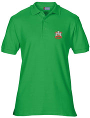 Devonshire And Dorset Regiment Polo Shirt Clothing - Polo Shirt The Regimental Shop 36" (S) Kelly Green 