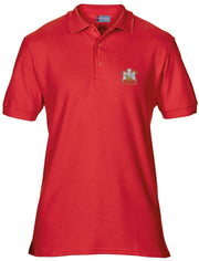 Devonshire And Dorset Regiment Polo Shirt Clothing - Polo Shirt The Regimental Shop 36" (S) Red 