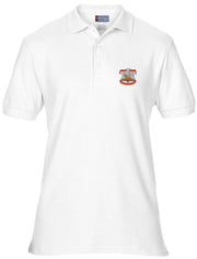 Devonshire And Dorset Regiment Polo Shirt Clothing - Polo Shirt The Regimental Shop 36" (S) White 