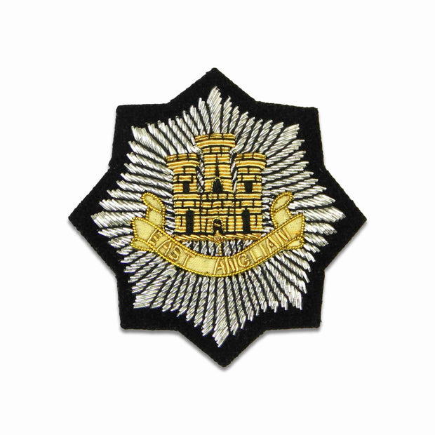 East Anglian Regiment Blazer Badge Blazer badge The Regimental Shop Black/Silver/Gold One size fits all 