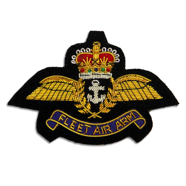 Fleet Air Arm (Queen's Crown) Blazer Badge Blazer badge The Regimental Shop Black/Gold/Blue One size fits all 