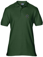 King's Royal Hussars (KRH) Regimental Polo Shirt Clothing - Polo Shirt The Regimental Shop 36" (S) Bottle Green 