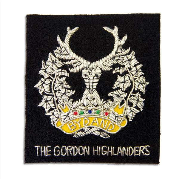 Gordon Highlanders Blazer Badge Blazer badge The Regimental Shop   