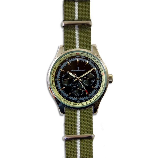 Green Howards Military Multi Dial Watch Multi Dial The Regimental Shop   