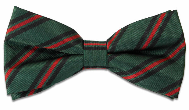 Gurkha Brigade Polyester (Pretied) Bow Tie Bowtie, Polyester The Regimental Shop Green/Black/Red one size fits all 