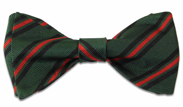 Gurkha Brigade Silk (Self Tie) Bow Tie Bowtie, Silk The Regimental Shop Green/Black/Red one size fits all 