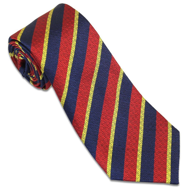 Honourable Artillery Company (HAC) Medal Colours Tie (Silk Non Crease) Tie, Silk Non Crease The Regimental Shop Blue/Red/Yellow one size fits all 