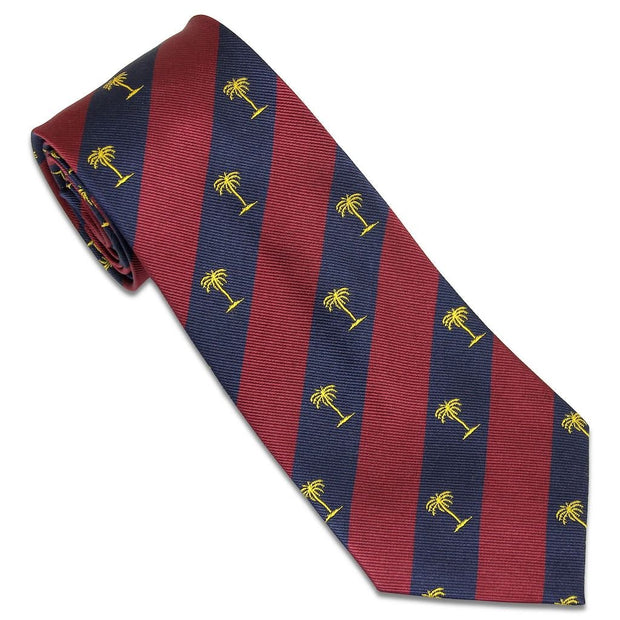 Household Cavalry Fijian Tie (Silk) Tie, Silk, Woven The Regimental Shop Navy/Maroon/Gold one size fits all 