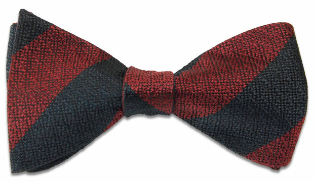 Household Division Silk Non Crease Self Tie Bow Tie Bowtie, Silk The Regimental Shop Blue/Red/Blue one size fits all 