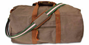 Intelligence Corps Canvas Holdall Bag Holdall Bag The Regimental Shop Vintage Brown  