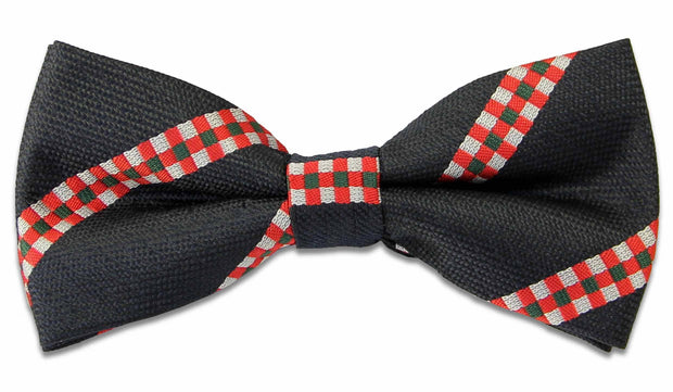 King's Own Scottish Borderers Polyester (Pretied) Bow Tie Bowtie, Polyester The Regimental Shop Dark Blue/White/Red/Green one size fits all 